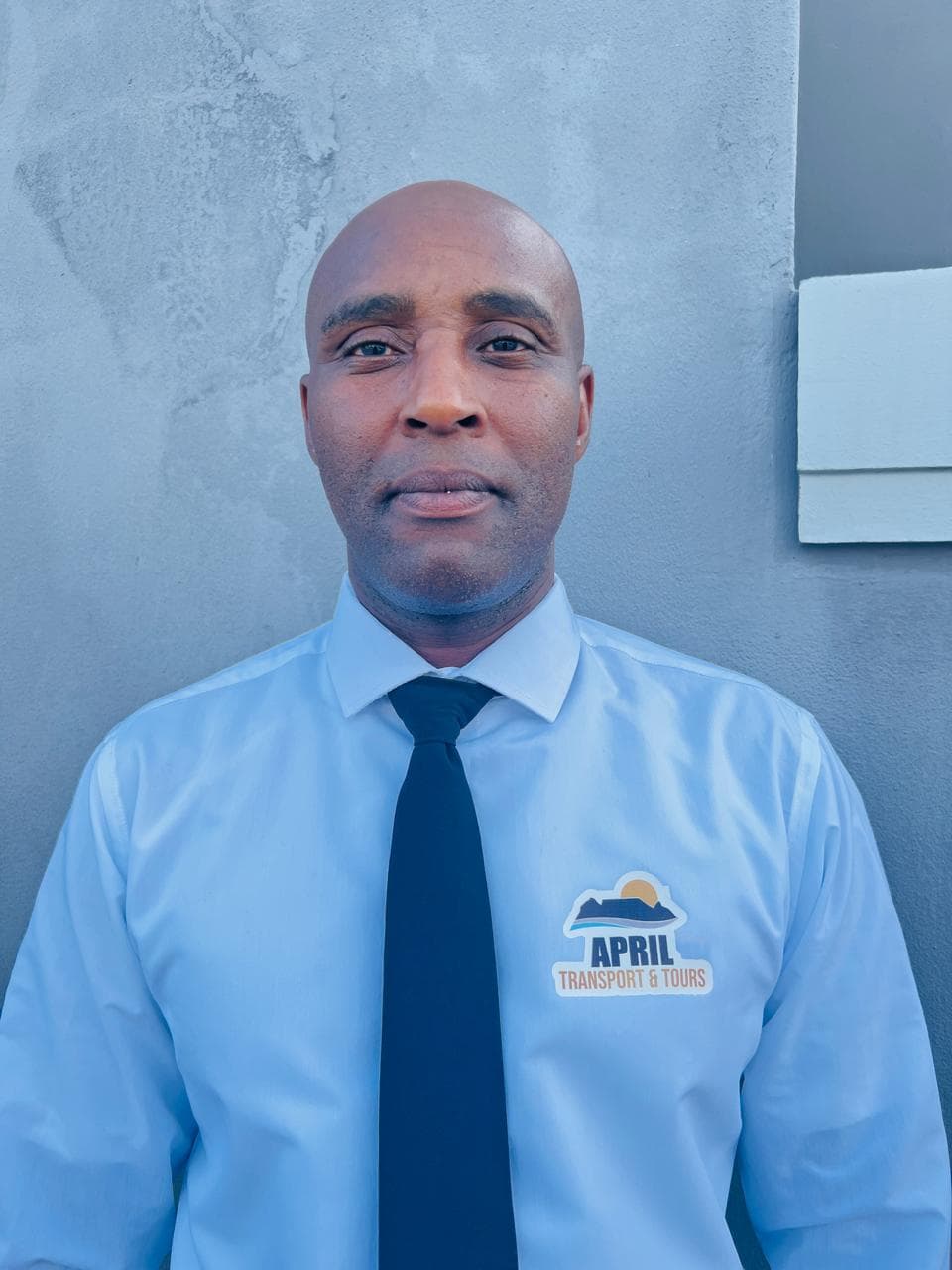 The founder of April Transport & Tours in Cape Town